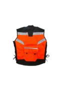 VEST OLD PATTERN ORANGE